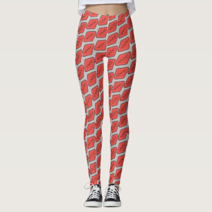 Leggings goma de vino