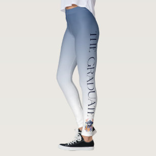 Leggings Gorra de Grado Floral de Tipografía de Grado