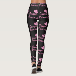 Leggings Gorra de princesa Rope Text With Pink de la