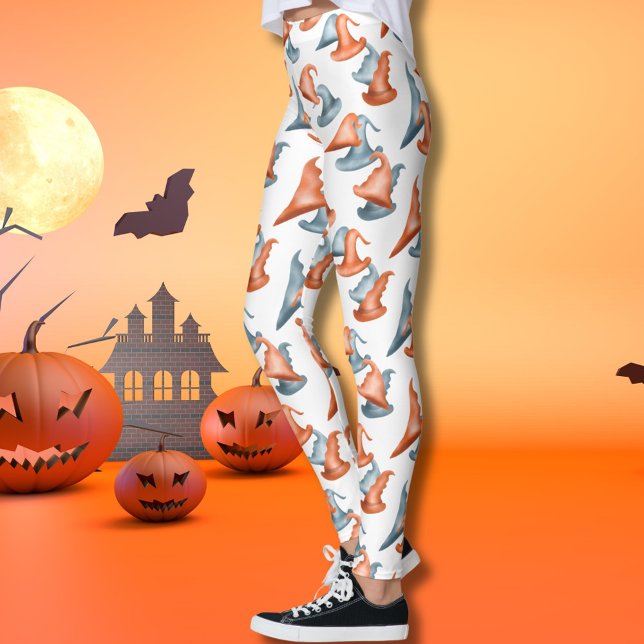 Leggings Gorras brujas felices Halloween (Subido por el creador)