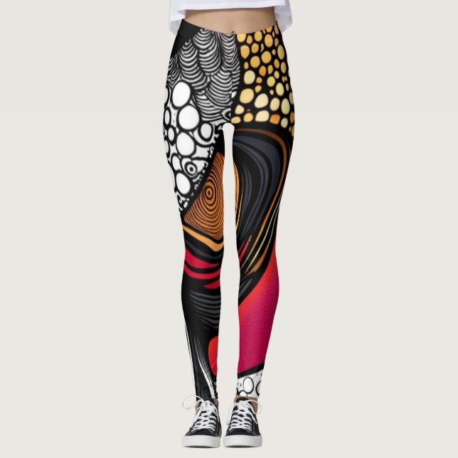 Leggings Gorras fuera (Anverso)