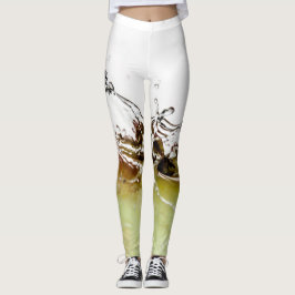 Leggings gota de agua de Guay salpicada en manzana