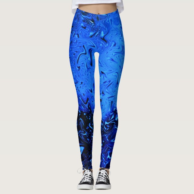 Leggings Gotas de lluvia de Shirley Taylor (Anverso)