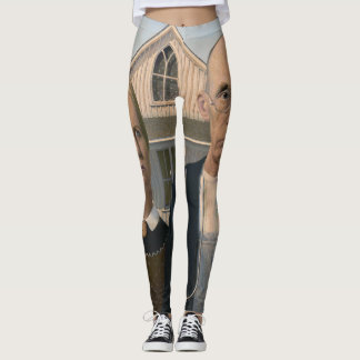 Leggings Gótico Americano: Pobre agricultor rural