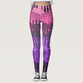 Leggings Gótico derretido