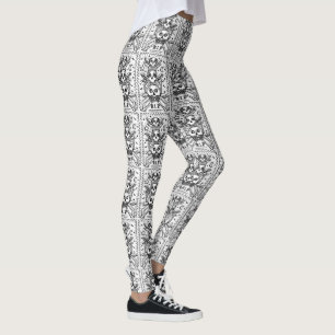 LEGGINGS GÓTICO NO VER NINGÚN CEMENTERIO MALO SKELETON LEGG