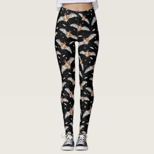 Leggings Gótico Vampiro de Halloween batea Gótico espeluzna