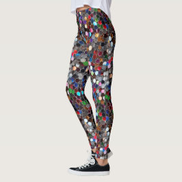 Leggings Grabación de secuencias multicolor de Hombre