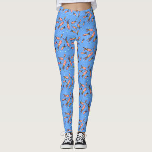 Leggings Graciosa escuela de calamares con personalizado de