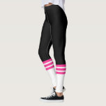 Leggings Gracioso acoplamiento rosado de You Tube para el e<br><div class="desc">Unas leggings de medias tintas rosadas y negras en equipo divertidas y lindas. Ideal para bodas y ocasiones especiales. Visita mi tienda para ver toda la colección de diseño de legging.</div>