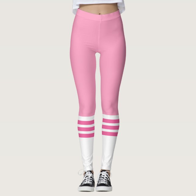 Leggings Gracioso acoplamiento rosado de You Tube para el e (Anverso)