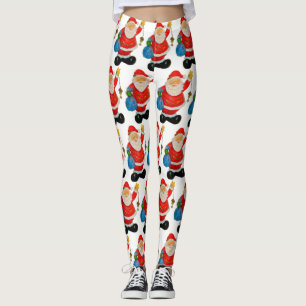 Leggings Gracioso Papá Noel