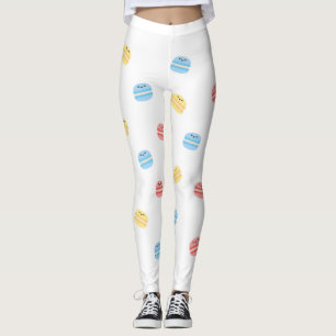 Leggings Gracioso y colorido pastel de Macarons
