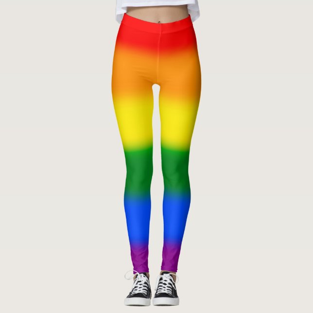Leggings  Gradiente arco iris (Anverso)