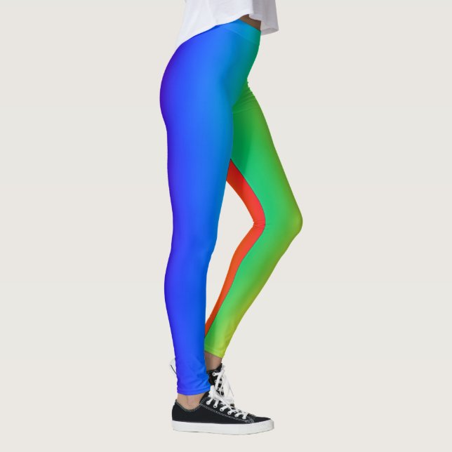 Leggings Gradiente arco iris lateral (Derecha)
