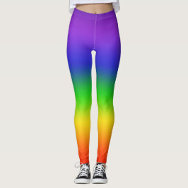 Leggings Gradiente arco iris vertical