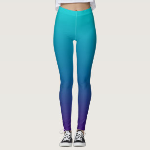 Leggings Gradiente azul