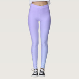Leggings Gradiente Azul Púrpura