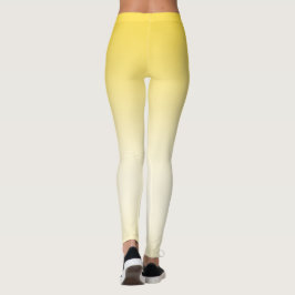 Leggings Gradiente de color amarillo moderno sencillo