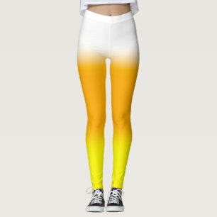 Leggings Gradiente de maíz dulce de Halloween