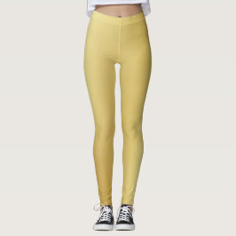 Leggings Gradiente de oro suave de aspecto delgado