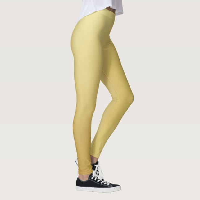 Leggings Gradiente de oro suave de aspecto delgado (Derecha)