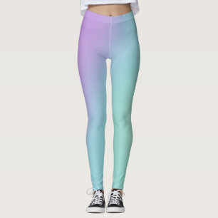 Leggings Gradiente de pasto suave