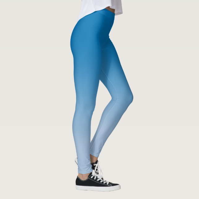 Leggings Gradiente estiloso azul cielo (Derecha)