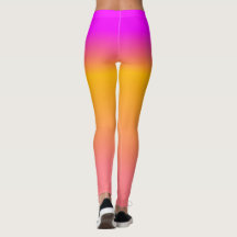 Gradiente Ombre Naranja Rosado Caliente