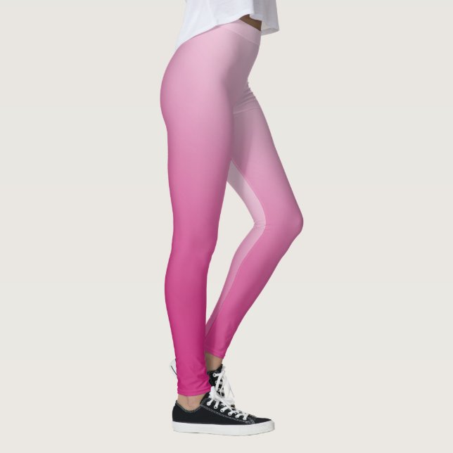 Leggings Gradiente rosa caliente (Derecha)