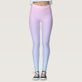 Leggings Gradiente Rosa Púrpura