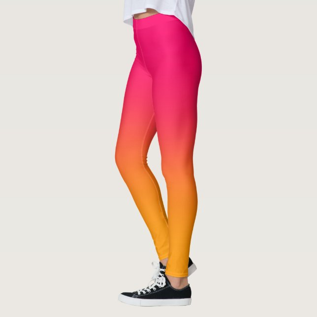 Leggings Gradiente rosa y amarillo (Izquierda)