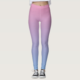 Leggings Gradiente rosa y azul