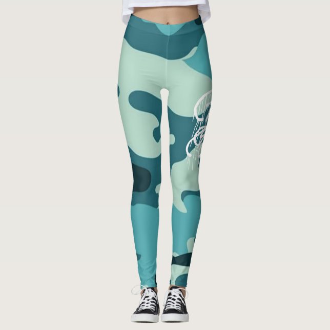 LEGGINGS GRAFFIT DRIPPING PAINT (Anverso)