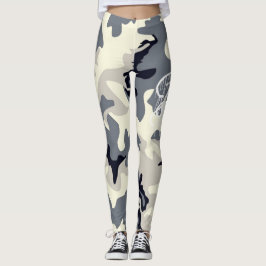 LEGGINGS GRAFFIT DRIPPING PAINT
