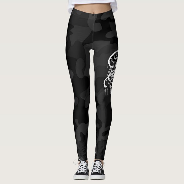 LEGGINGS GRAFFIT DRIPPING PAINT (Anverso)