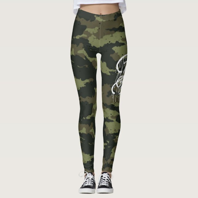 LEGGINGS GRAFFIT DRIPPING PAINT (Anverso)