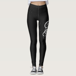 LEGGINGS GRAFFIT DRIPPING PAINT