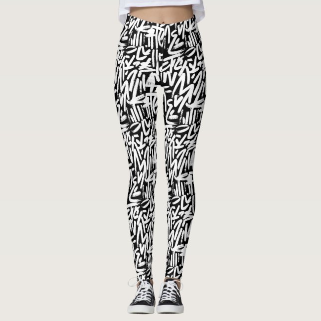 Leggings Graffiti (Anverso)