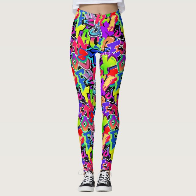 Leggings Graffiti (Anverso)