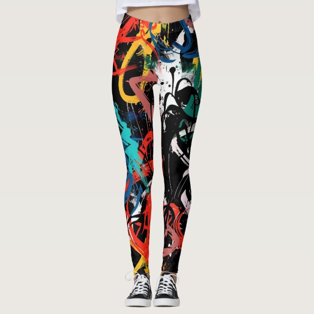 Leggings Graffiti (Anverso)
