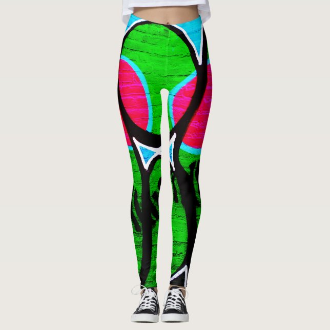 Leggings Graffiti 12 nm (Anverso)