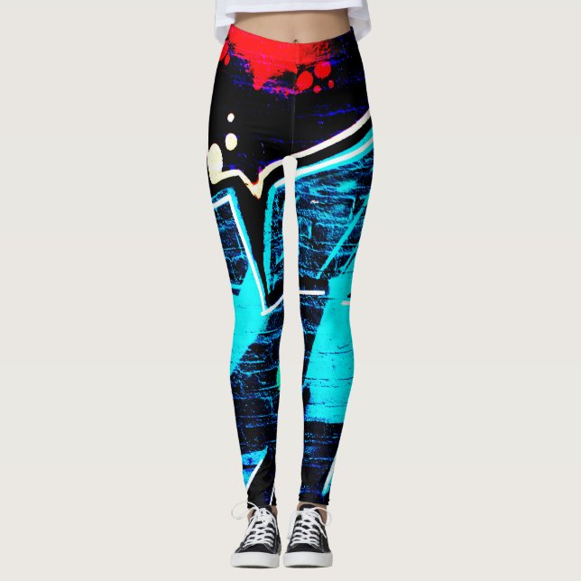 Leggings Graffiti 14 lecna (Anverso)