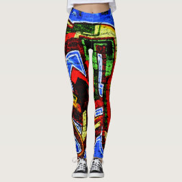 Leggings Graffiti 17 lecnm