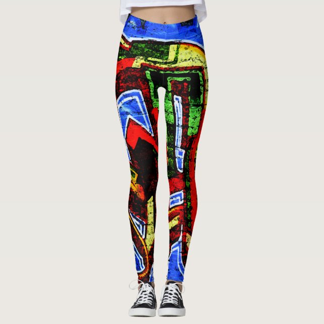 Leggings Graffiti 17 lecnm (Anverso)