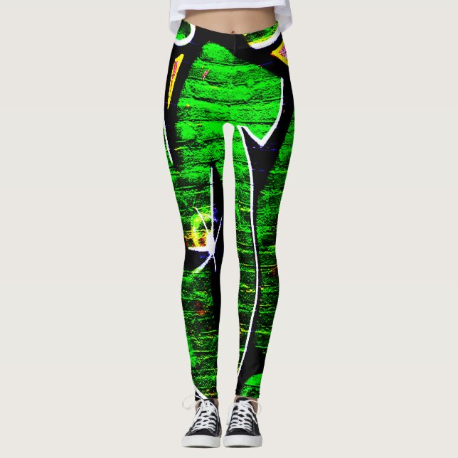 Leggings Graffiti 18 nm (Anverso)