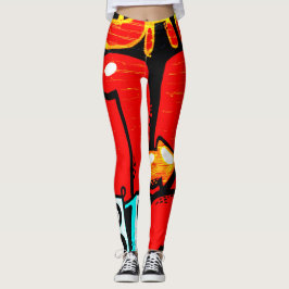 Leggings Graffiti 19 lecnm