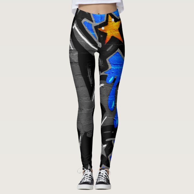 Leggings Graffiti de 3 lúmenes (Anverso)