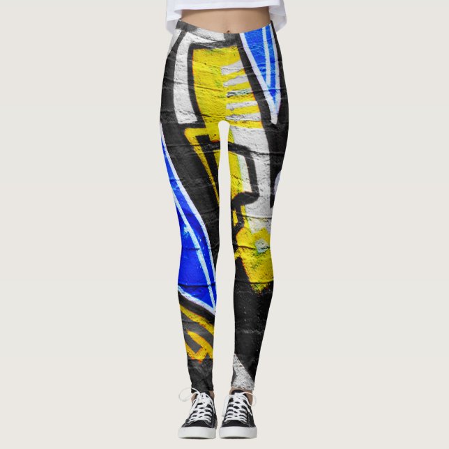 Leggings Graffiti de 6 lúmenes (Anverso)