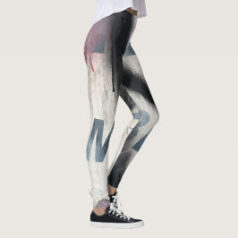Leggings graffiti estadounidense